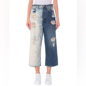 GIVENCHY Jambe Droite Bleu Femme